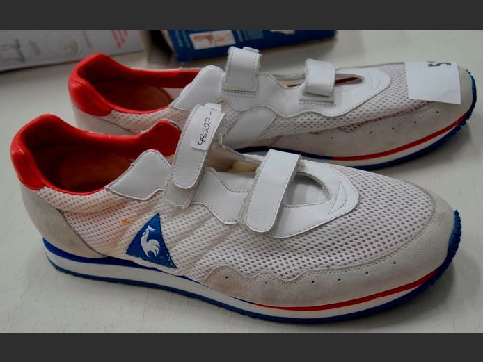 PAIR LECOQ SPORTIF LOAFERS [Size 12]