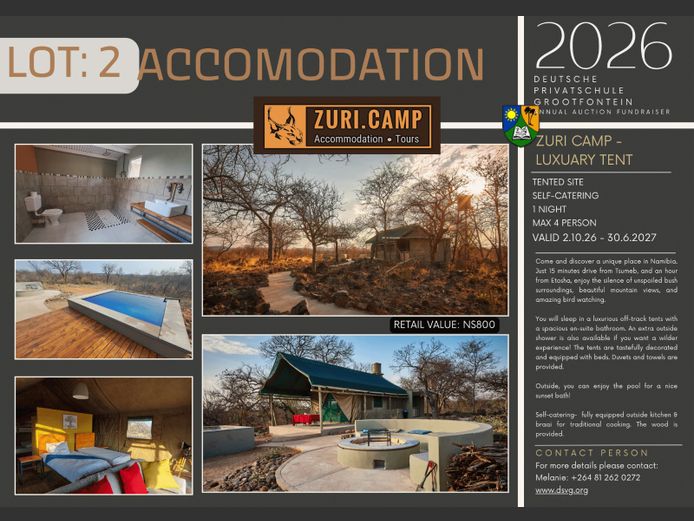 DEUTSCHE PRIVATSCHULE GROOTFONTEIN | ACCOMODATION