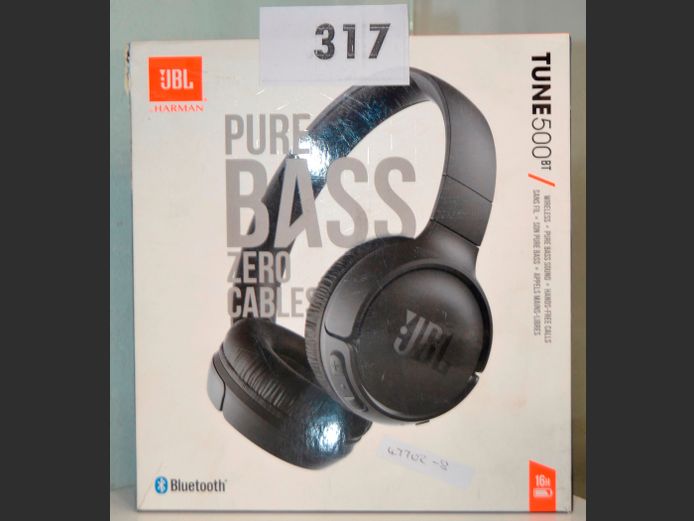 JBL TUNE 500 BLUETOOTH HEADPHONES [Untested]