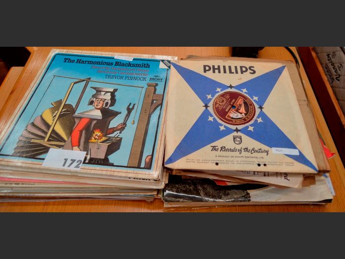 COLLECTION HIS MASTER'S VOICE RECORDS & OTHERS