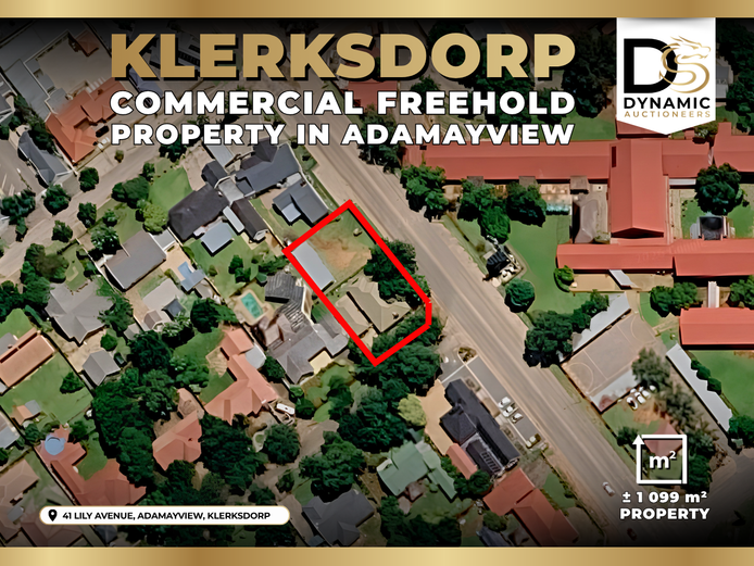 COMMERCIAL PROPERTY WITH RESIDENTIAL ACCOMMODATION & COTTAGE IN ADAMAYVIEW, KLERKSDORP
