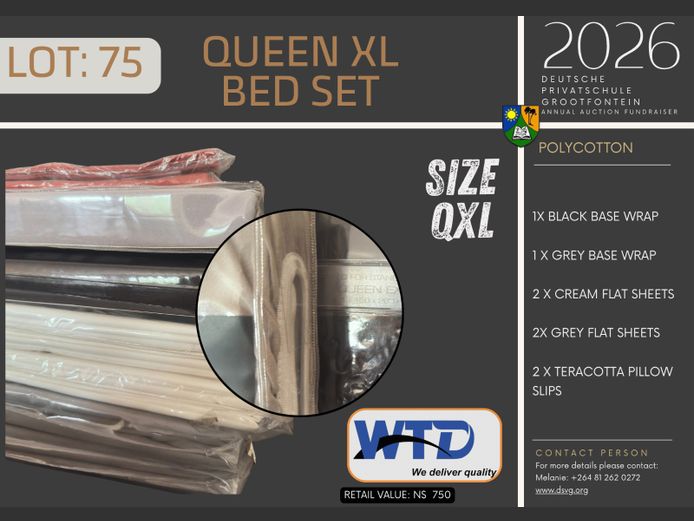 DEUTSCHE PRIVATSCHULE GROOTFONTEIN | QUEEN XL BED SET