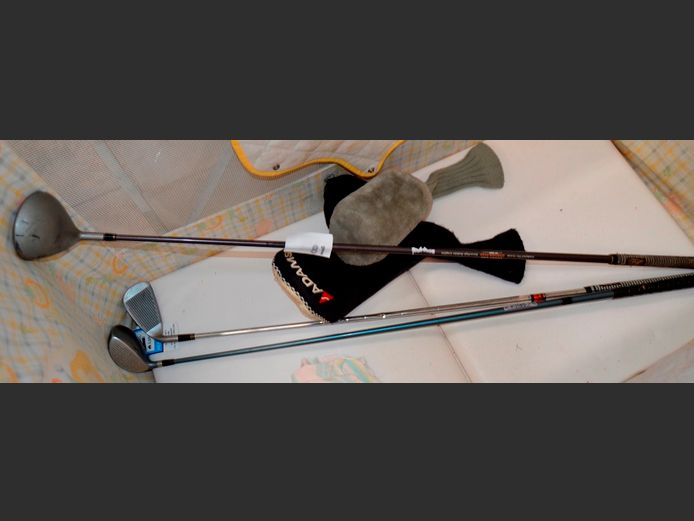 BIG BOSS, SPALDING & POWER BILT GOLF CLUBS