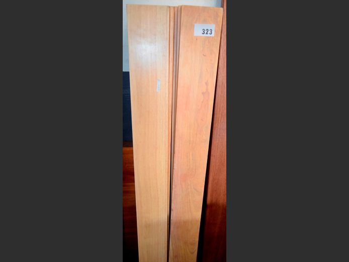 LOT: 10 x OAK SLATS, 147 x 14cm