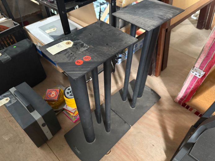 2x Speaker Stands 