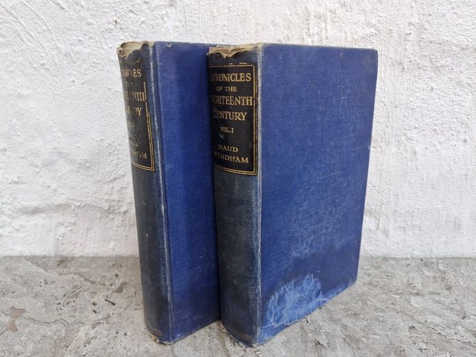 1924 Chronicles of the Eighteenth Century: 2-Volume Set