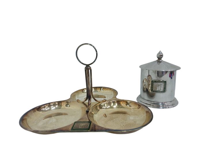 Vintage Chamber of Mines Commemorative Tableware Set