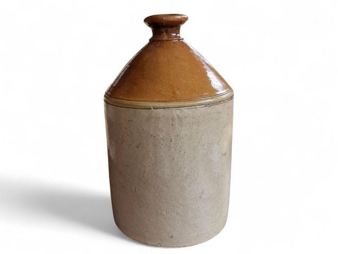 Large Vintage Stoneware Storage Jar