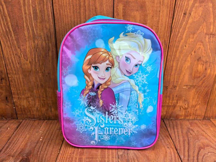 Disney Frozen "Sisters Forever" Backpack - Pink/Teal