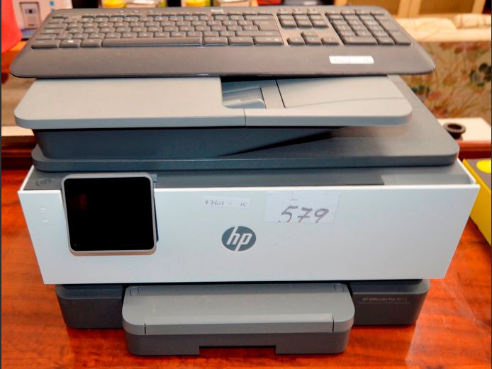 HP OFFICEJET PRO 9013 PRINTER WITH KEYBOARD [Switches on, untested further]