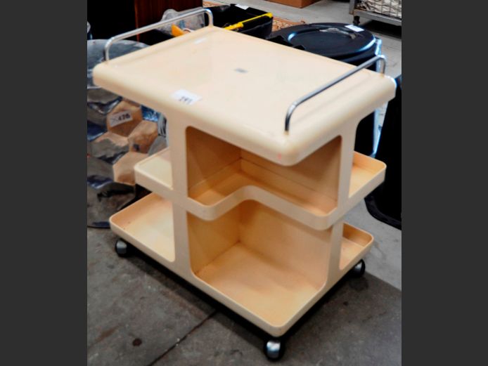 GUZZINI TROLLEY, 65 x 45 x 68cm