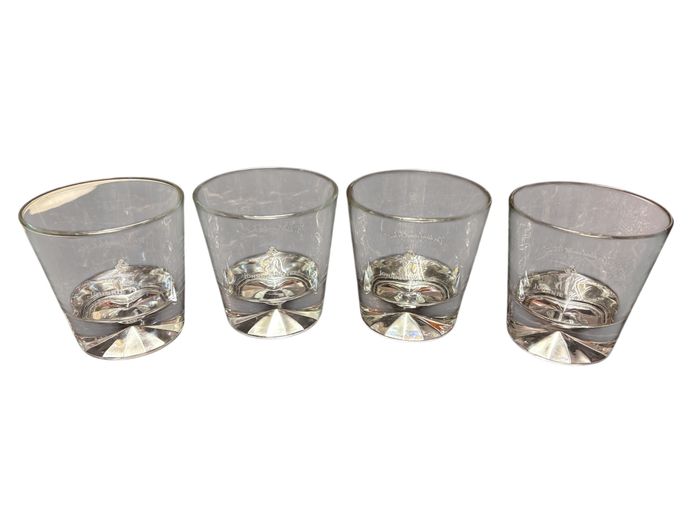 2 Sets of Johnnie Walker Whisky Glasses 