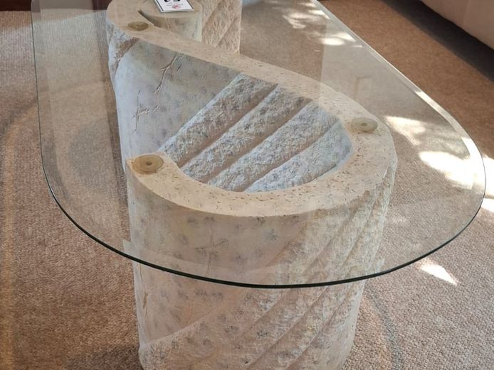 Glass Top coffee table