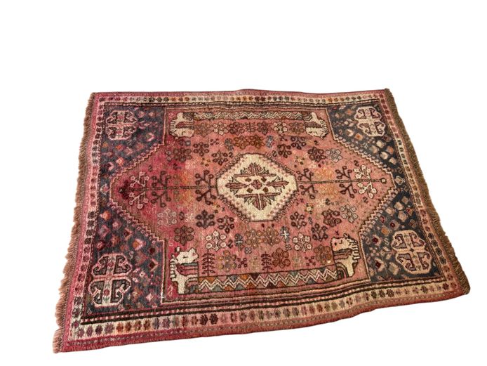 Persian-Style Decorative Scatter Rug