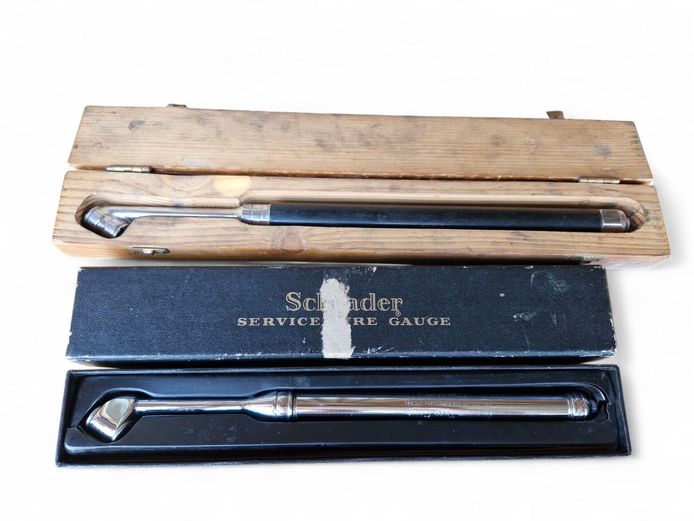 Vintage Tyre Pressure Gauges