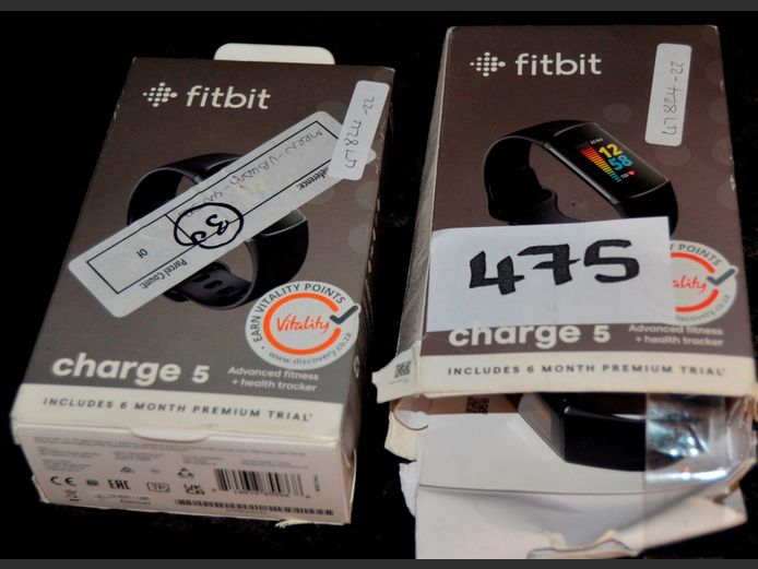 LOT OF 2: FITBIT CHARGE 5 [Untested]