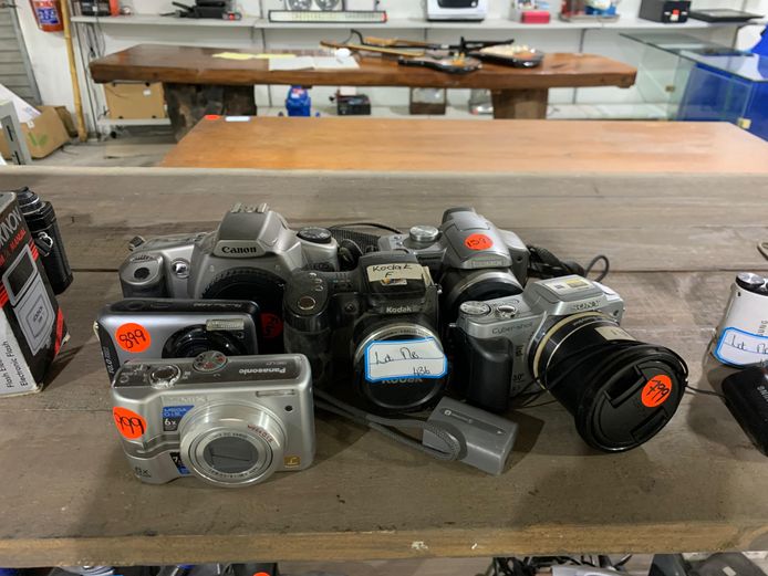 Lot of Cameras 