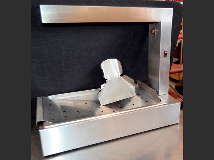 ANVIL STAINLESS STEEL CHIP DUMP/WARMER [Switches on, untested further]