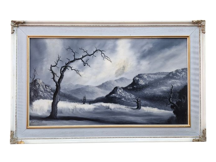 Hendrik Coetzee (SA 20th C) Landscape Painting