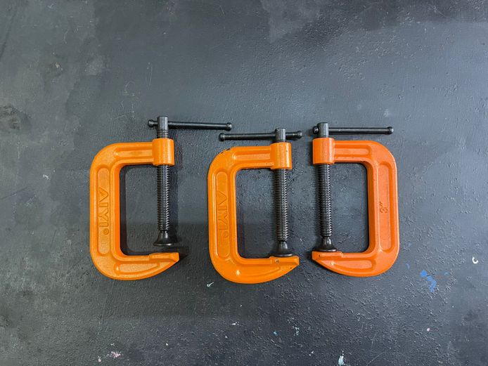 3 Inch G-Clamp x3