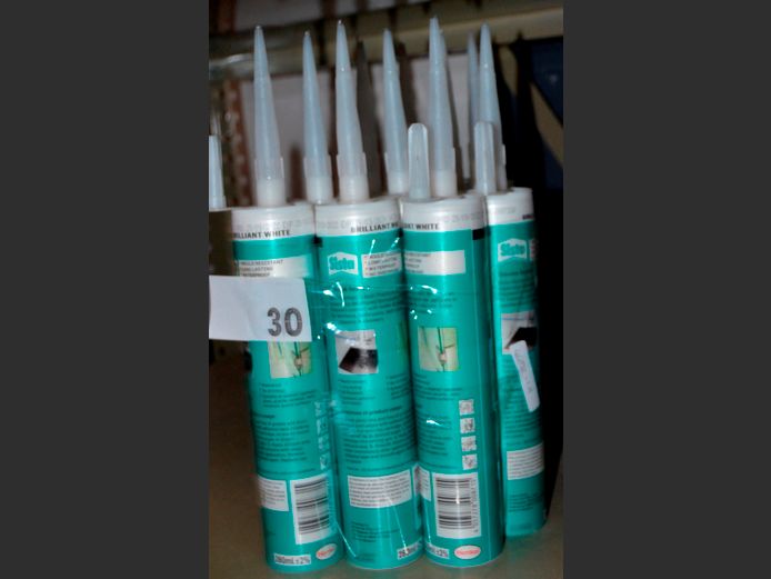LOT OF 10: SISTA WHITE SILICONE TUBES