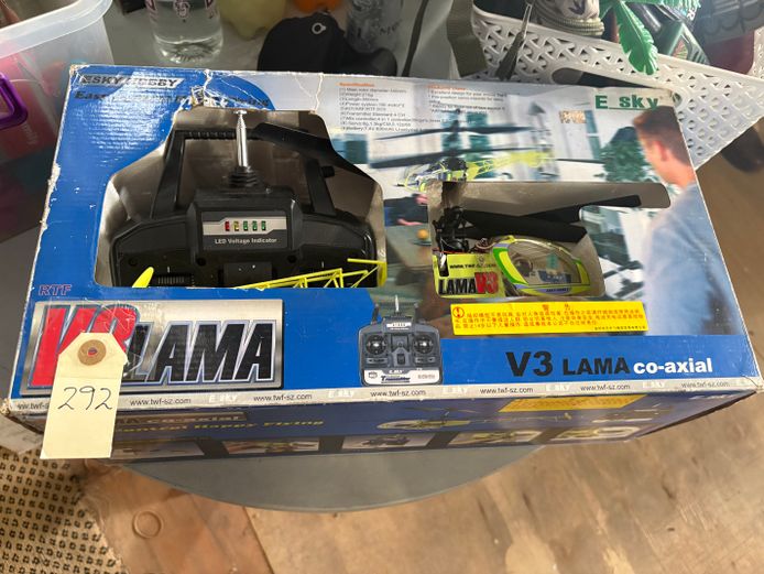 V3 Lama RC Helicopter 