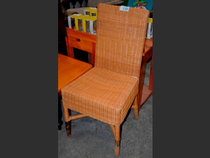WICKER DINING CHAIR