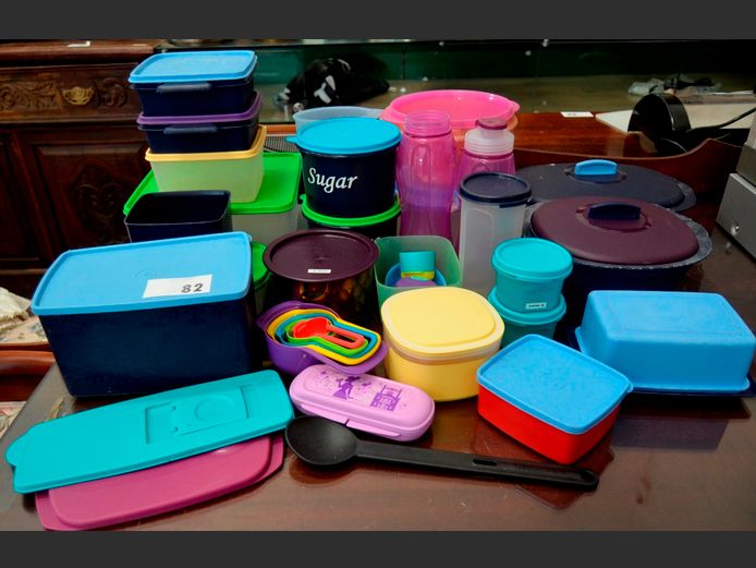 TUPPERWARE: STORAGE CONTAINERS, LUNCH BOXES, etc