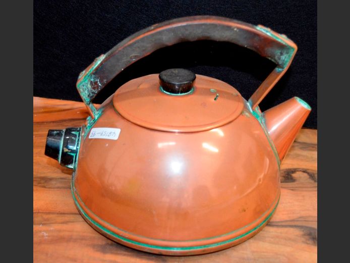 VINTAGE COPPER ELECTRIC KETTLE [Untested, no plug]
