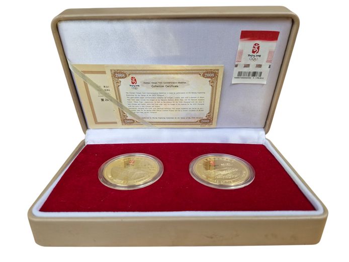 2008 Beijing Olympic Games Commemorative Medallion Set