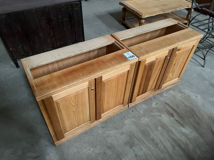 Wooden cabinets