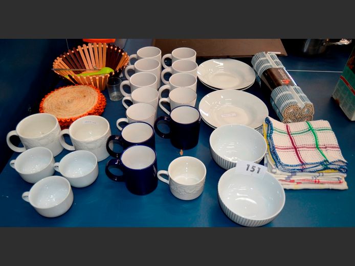 PASTA PLATES, MUGS, PLACEMATS, etc