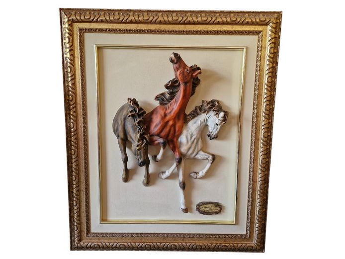 La Anina Collection Horse 3D Framed Art 
