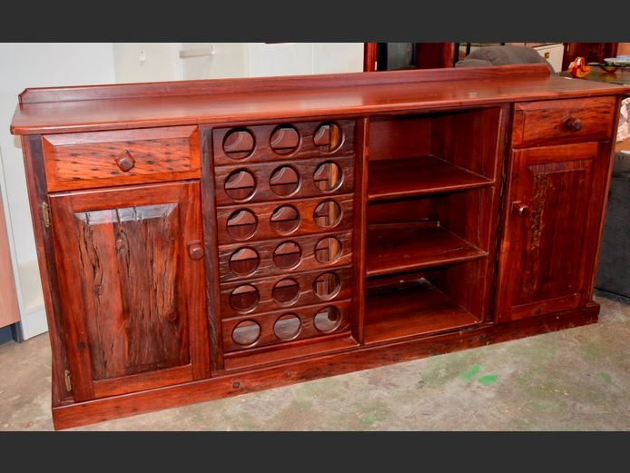 SLEEPERWOOD BUFFET/WINE CABINET, 201 x 45 x 94cm