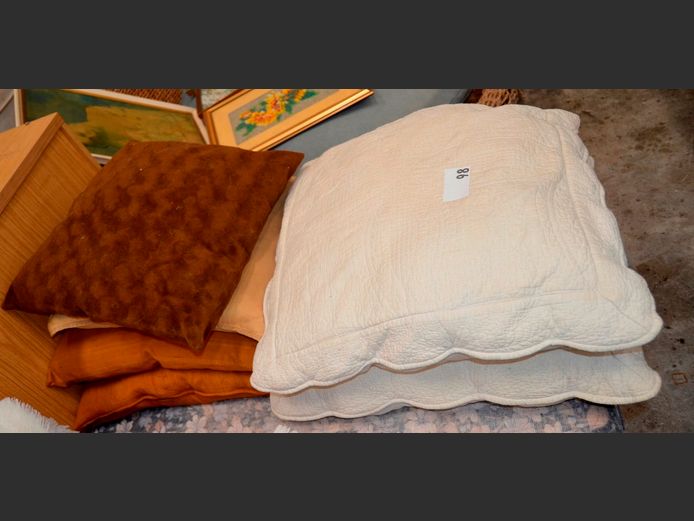 LOT OF 6: SCATTER CUSHIONS