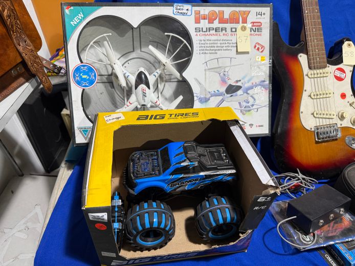 I-Play Drone + Toy RC Car 