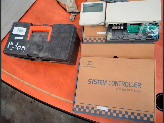 LOT: 2 x SOLAR SYSTEM CONTROLLERS, etc [Untested]