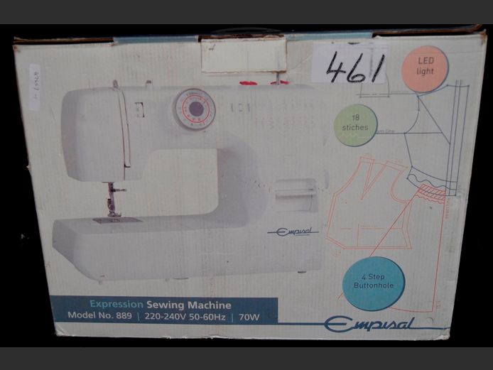 EMPISAL MODEL 889 SEWING MACHINE [Switches on, untested further]