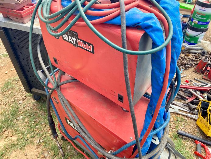 MATWELD INVERTER WELDER MATMIG 350 with WF 100 wirefeeder