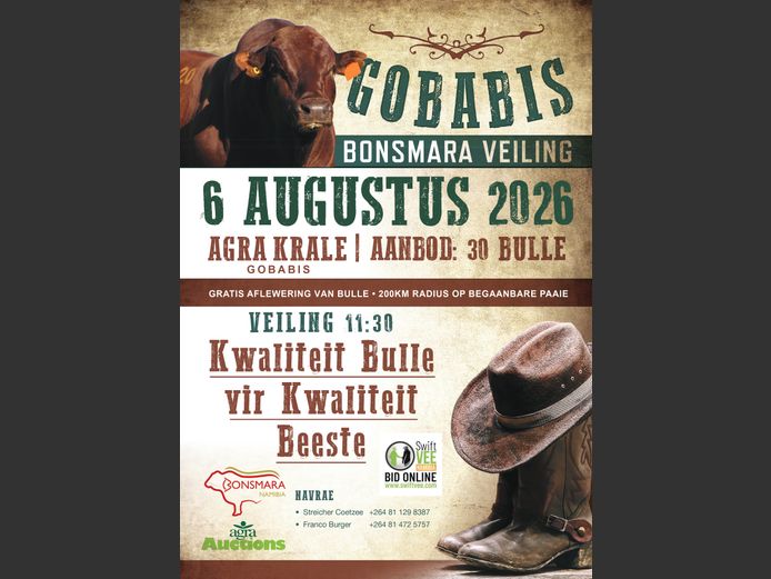 GOBABIS BONSMARA VEILING