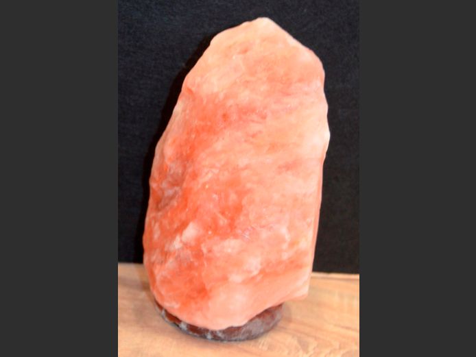 HIMALAYAN ROCK SALT LAMP, 20cm High