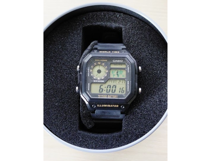 CASIO AE-1200WH-1BVDF DIGITAL WATCH