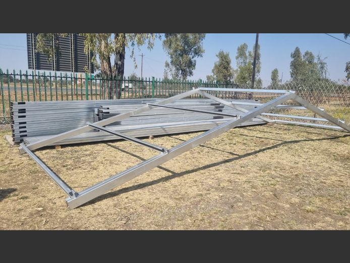 10mx30m steel structure no zinc. Height 5m