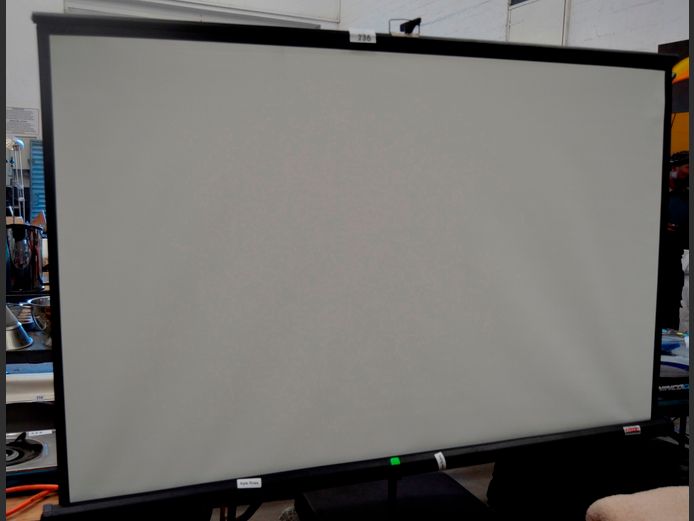 PROJECTOR SCREEN ON STAND, 180cm Wide