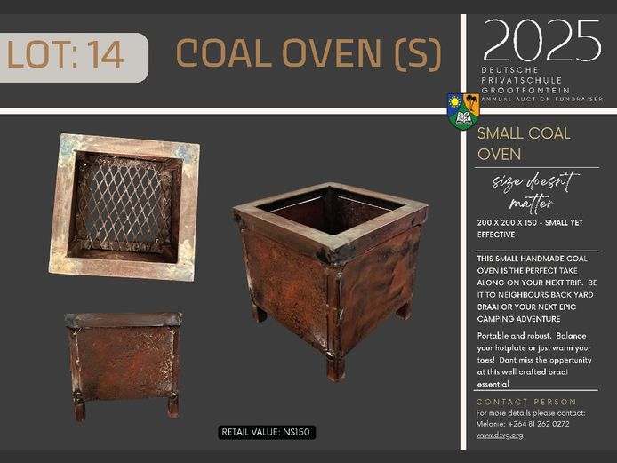 SMALL COAL
OVEN