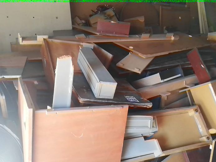 Assorted wooden scrap
