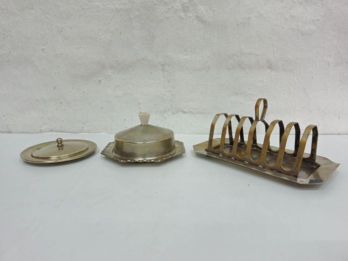 Vintage Silver-Plated Tableware Lot