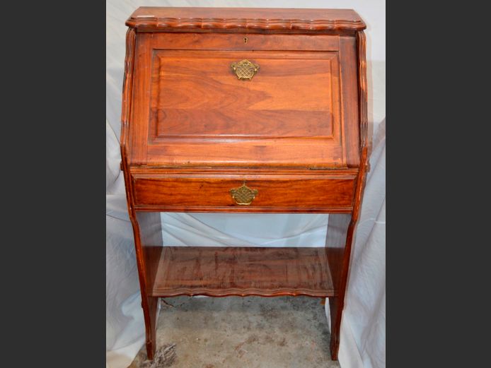 KIAAT SINGLE DRAWER FALL FRONT WRITING BUREAU, 68 x 38 x 110cm