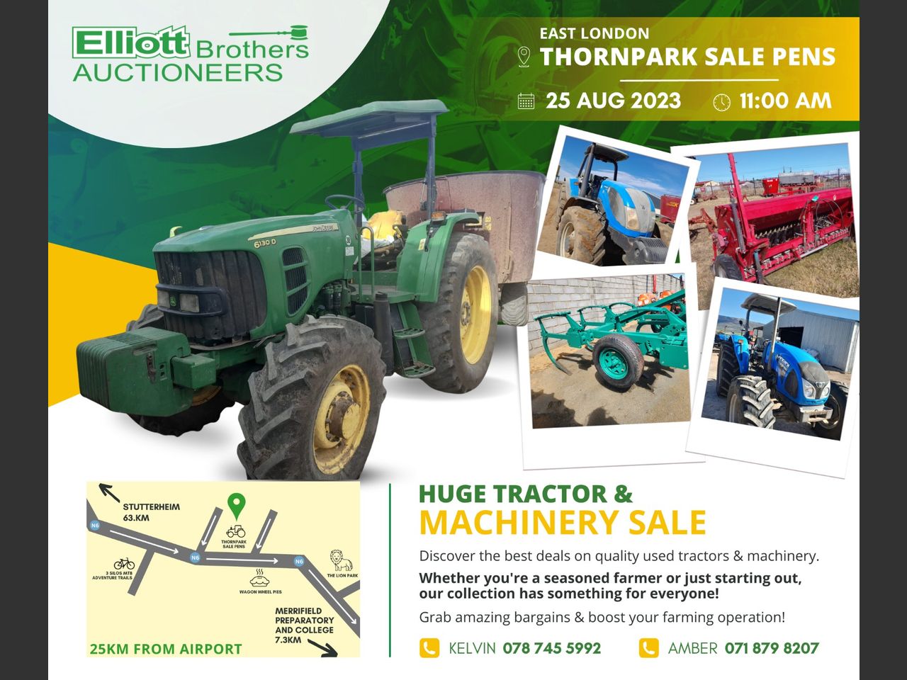 ELLIOTT BROTHERS AUCTIONEERS HUGE TRACTOR & MACHINERY SALE | SwiftVEE ...
