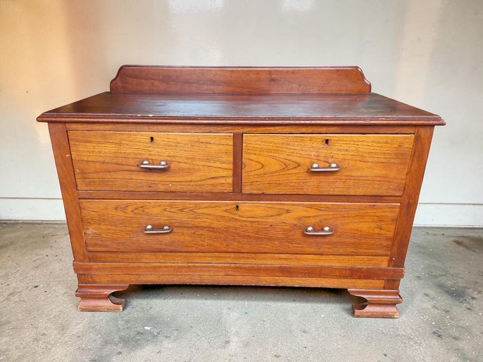 Antique Two-over-One Chest of Drawers